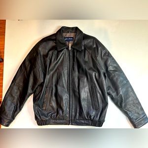 J Park Collection Men’s leather jacket size M